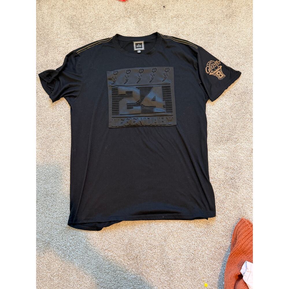 Kobe Bryant 24 Legend Shirt 3XL Black Mamba Lakers Tribute CR-24 Mens Tee